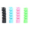 4pcs Spiral USB Data Cable Protective Covers Silicone Charging Wire Cases