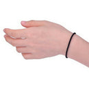 40X Black Elastic Rope Ring Hairband Women Girls Hair Band Tie Ponytail HolderES