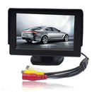 Car SUV Reversing Backup Parking Sun Shade Color 4.3" TFT HD LCD Screen Moni Tw