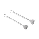 Practical handy adjustable stainless steel back telescopic scratcher massagTEUS