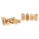 10 Pieces Saxophone Screw for Alto Tenor Soprano Saxophone Spare Parts