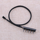 Host Case PC Cooler Cooling Fan Power Cable 1 Female to 5 Male 4Pin Socket A