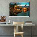 5D DIY Full Drill Diamond Painting Cross Stitch Embroidery Mosaic (House02)