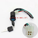 Key Ignition Start Switch 50cc 110cc 125cc Scooter for Pit Bike ATV 4Wire