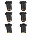 M5 Rubber Well Nut 5Mm Metric Motorcycle Windscreen Well Nut Brass NUTS 10P