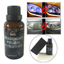 30ml Oxidation Restoration Towel Car With Sponge Liquid DIY Headlight Polish Kit