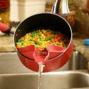 Kitchenware Gadget Silicone Water Washing Rice Soup Funnel Cooking Pourer T U5F0