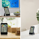 Weather Station Thermometer Digital Alarm Clock Wall Outdoor Indoor Street ED8Z4