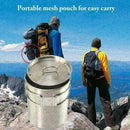 701-800ml Stainless Steel Camping Cookware Cup Pot Outdoor Camping Cup New N8Y3
