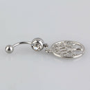 Handcrafted Tree of Life Dreamcatcher Belly Ring Navel Ring Body Piercing