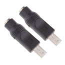 2 Pieces 5.5mm x 2.1mm Female Power Charger Adapter for Asus Eeebook X205T