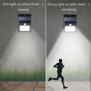 30Led Solar Power Light Pir Motion Sensor Garden Security Yard Landscape Lamp LJ