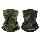 2Pcs Neck Gaiter Headwear Face Sun Cover Scarf Bandana Balaclava Headband for