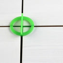 100 Pcs 1.5 Mm Green Tile Cross Tile Leveling Adjustment Wedge Retainer Til