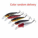 4X(5 Pcs/Lot Fishing Lure 9Cm 8.3G Minnow Wobblers Swim Bait With Hooks FisE4H6)