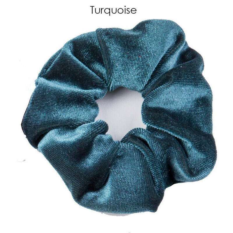 12x Women Girl Velvet Hair Scrunchies Hair Ties Elastic Hair Band Ropes Headband