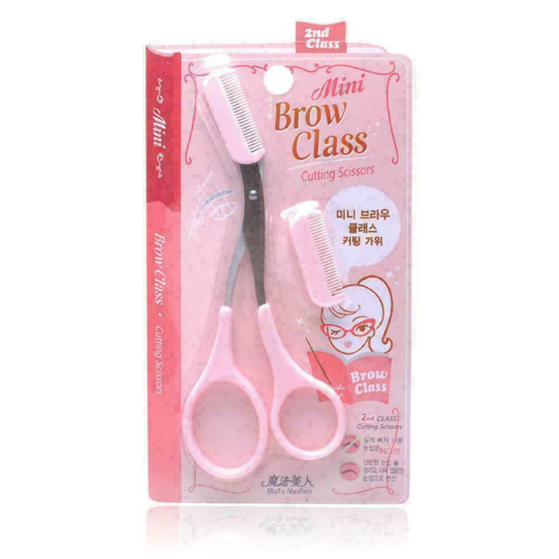 Makeup Eyebrow Hair Scissors Trimming Tweezer StainlessSteels Tool B O5N8