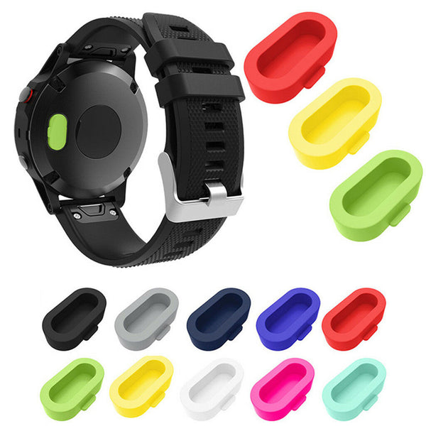 Silicone Anti Dust Plugs for Germin Fenix 5/5s/5x Smart Watch Multi Colors