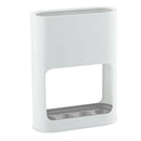 White New Umbrella Stand Rack Free Standing Organizer with Drip Tray for Ha X3K9