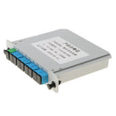 1 to 8 SC-UPC Connector Inserted PLC Fiber Optic Optical Splitter Module