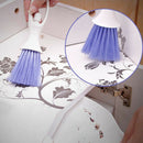 Mini Car Dashboard Vent Cleaner Tool Keyboard&Air Outlet Armrest Brush Dustpan