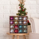 16pcs 6cm Christmas Decoration Balls Tree Hanging Ball Home Ornament (A)
