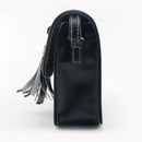 women messenger bags crossbody bags ladies shoulder purse(Black) A