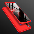 Universal Mobile Phone Case Frosted Protective Cover for VIVO Y12/ Y17 Red