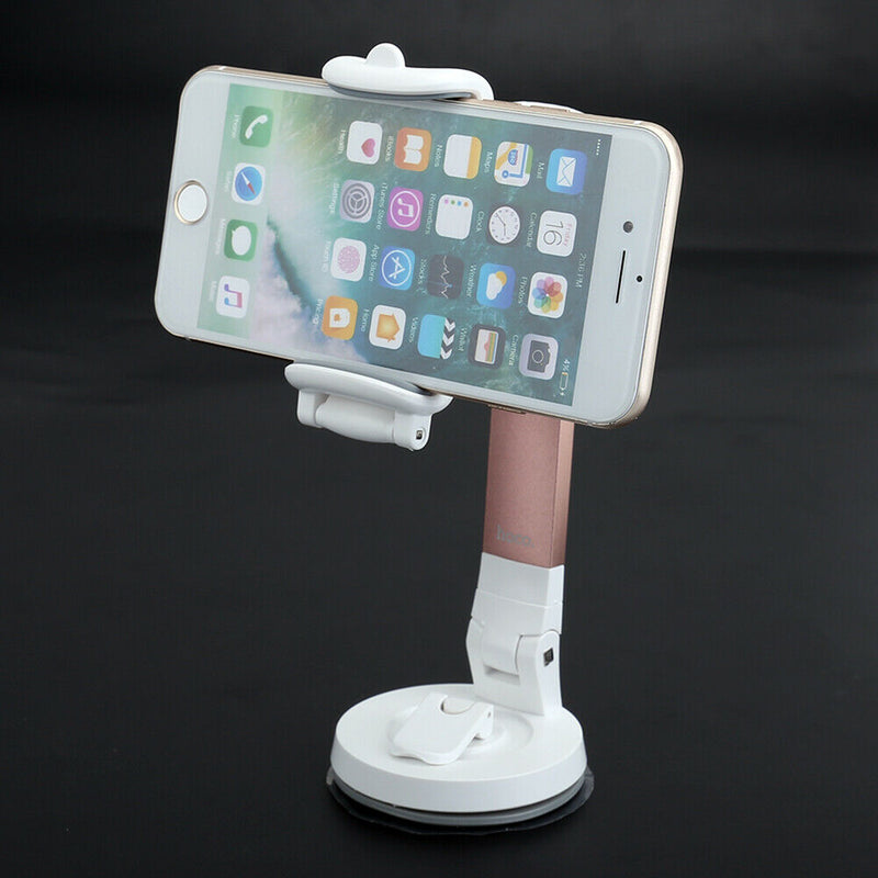 Desk Car Interior Panel Universal Aluminum Folding Smart Phone Holder Stand A