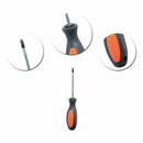 Magnetic Phillips Screwdriver with Shaft Double Color Handle Screwdrive NOL