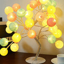 Artificial Night Light Table LED Fairy Tree Lights Desk Top Bonsai Home Decor