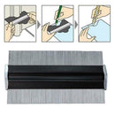1Pcs Metal Pin Metric Inch Scale Contour Profiles Gauge Shape Woodworking Tools