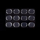 12pcs Clear snare drum mute pad drum damper gel pads snare drum mufflers!O ÃŽÂ¸uTE
