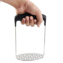 Manual Potato Mud Masher Stainless Steel Vegetable Fruits Kitchen Accessory