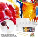 Tie Dye Kit Non-toxic Fabric Clothing Graffiti Pigment DIY Craft Tools Party