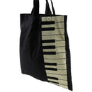 New Vogue Black Piano Keys Music Handbag Tote Bag Shopping Bag Handbag Fashion