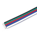 5Pcs 5Pin RGBW Connector Female With Wire Cable 5Pin LED Connector lj