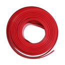 5Meters 29.5mm Width PVC Heat Shrink Tubing Red for 1 x 18650 Battery