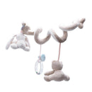 Highdas Baby Music Bed Hanging & Cribs Buggy Decorations With Rabbit Bear A