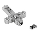 Stainless Steel Cremation Keepsake Memorial Ash Urn Cross Pendant Jewelry