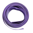 2M 43mm 27mm Dia PVC Heat Shrink Tubing Purple for 1 x 26650 Battery