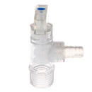 1pc Plastic faucet 1/2" male thread PC water tap garden irrigation water valv 3C