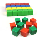 10Pcs 16MM Blank Dice Paintless Plain Poker Dice Chess Teaching Dice@