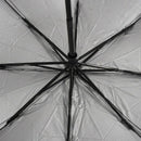 Portable Creative Fashion Three Folding Wine Bottle Sun-rain Umbrella(Black X5P5