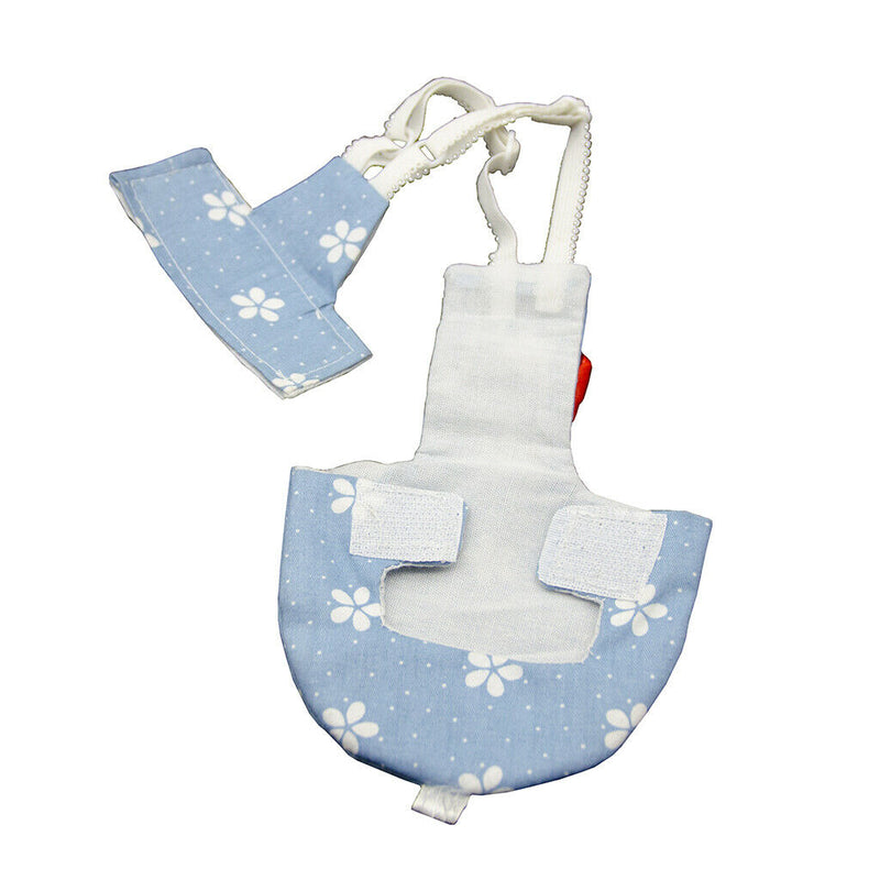 Adjustable Parrot Bird Harness Leash, Training Rope + Bird FlightSuit, Diaper