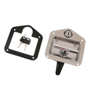 Stainless Steel Car Truck Toolbox Lock Latch Paddle Handle Lock RV Trailer