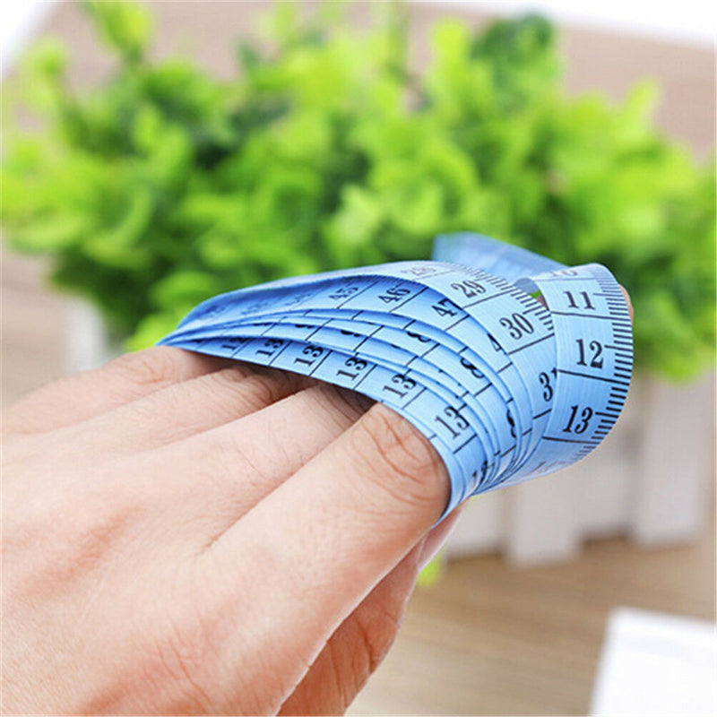 6Pcs 60" 150cm Body Measuring Ruler Sewing Cloth Tailor Tape Soft Measure Gw