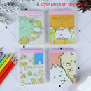 Cartoon Note Pad Pocket Portable Learning Note Supplies 100 Pages Memo Pad OZ