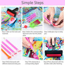 81 Pcs 5D Diamonds Painting Tools Kits with Diamond Painting Roller