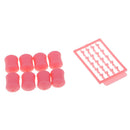 9pcs Artificial Pop Up Baits Flavour Lures Boilie Stopper Bait Dumbell Stops
